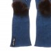 Cashmere Blend Gloves with Lamb Fur decoration packaged in Signature box